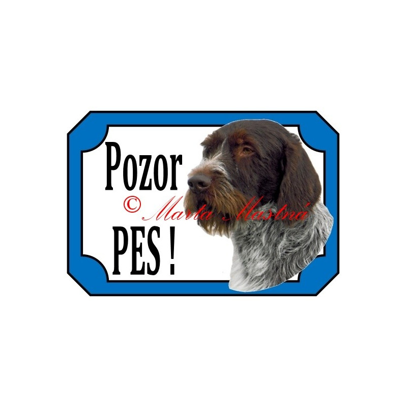 Tabulka český fousek, ohař