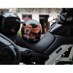 Malba pro polep přilby - baset