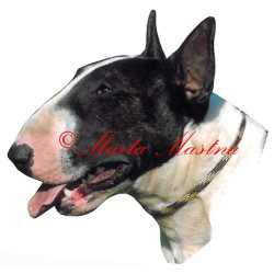 Samolepka bulteriér