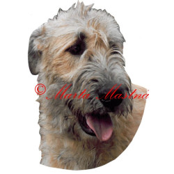 Samolepka irský vlkodav