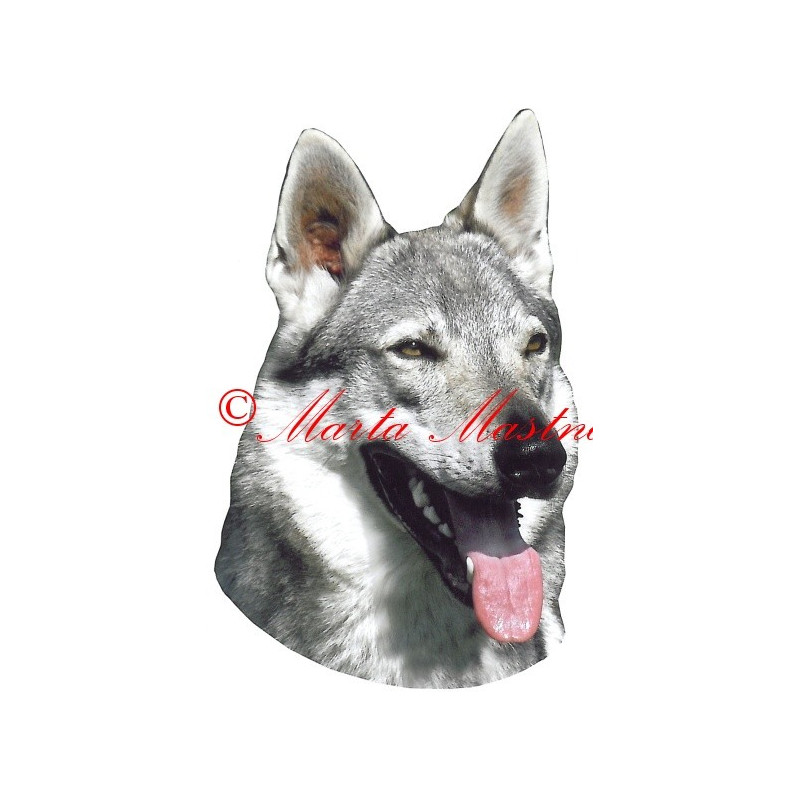 Samolepka československý vlčák