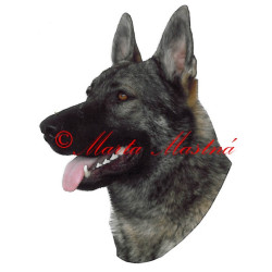 Samolepka německý ovčák