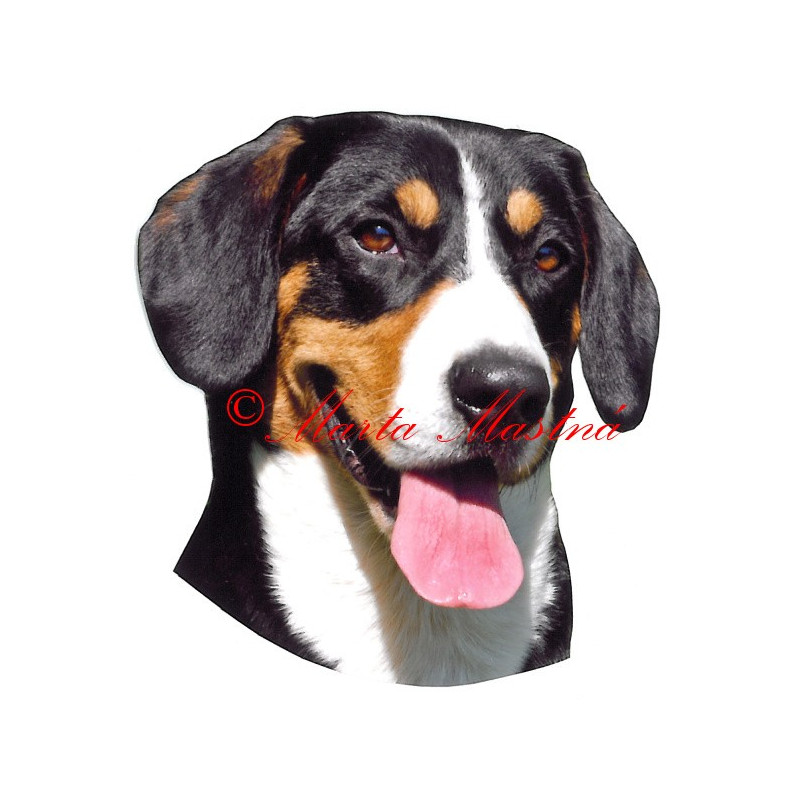 Samolepka entlebušský salašnický pes