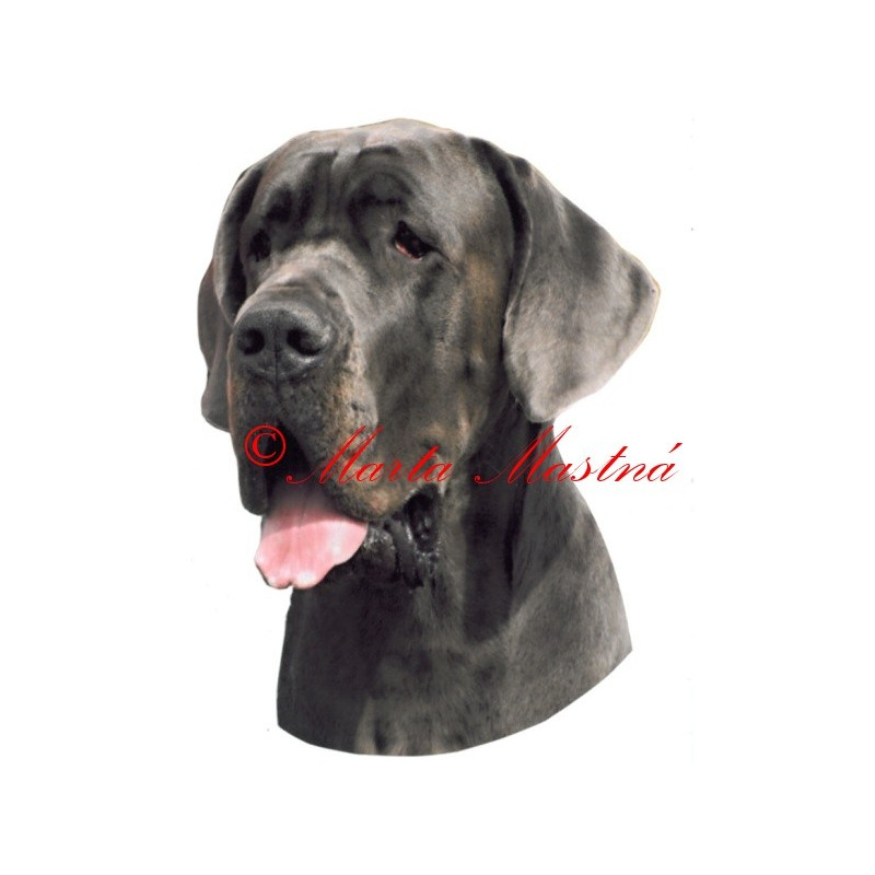 Samolepka německá doga