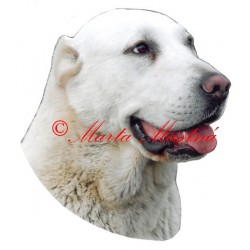 Samolepka středoasijský pastevecký pes