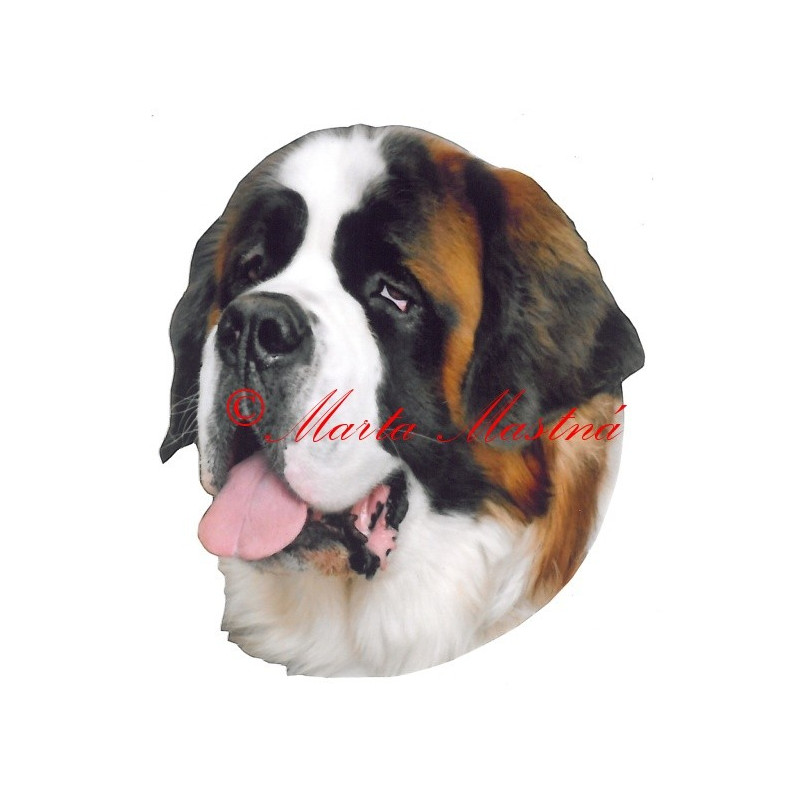 Samolepka bernardýn