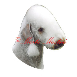 Samolepka bedlington teriér