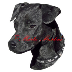 Samolepka patterdale teriér