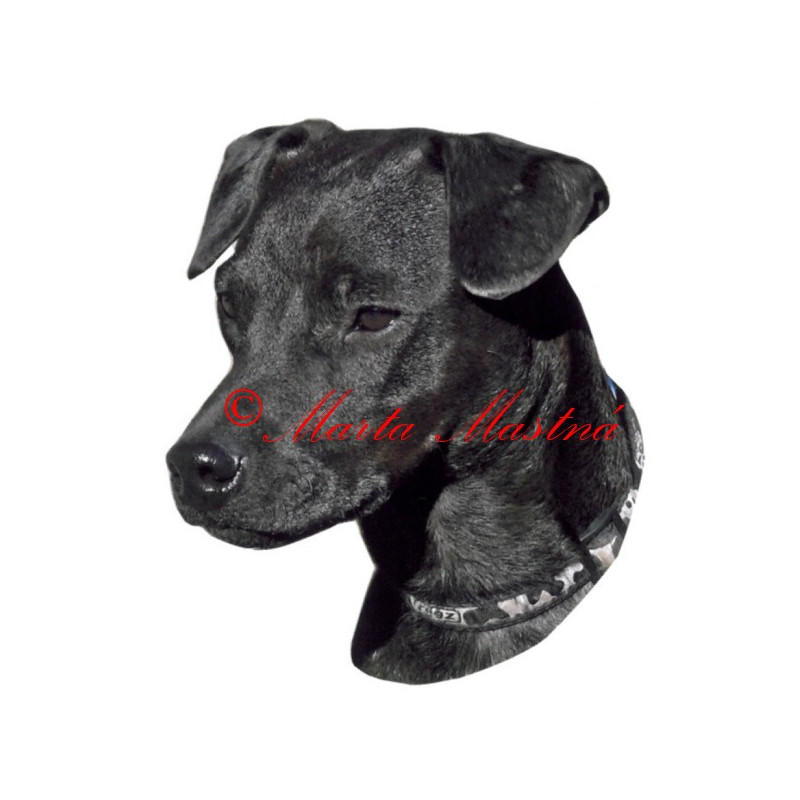 Samolepka patterdale teriér