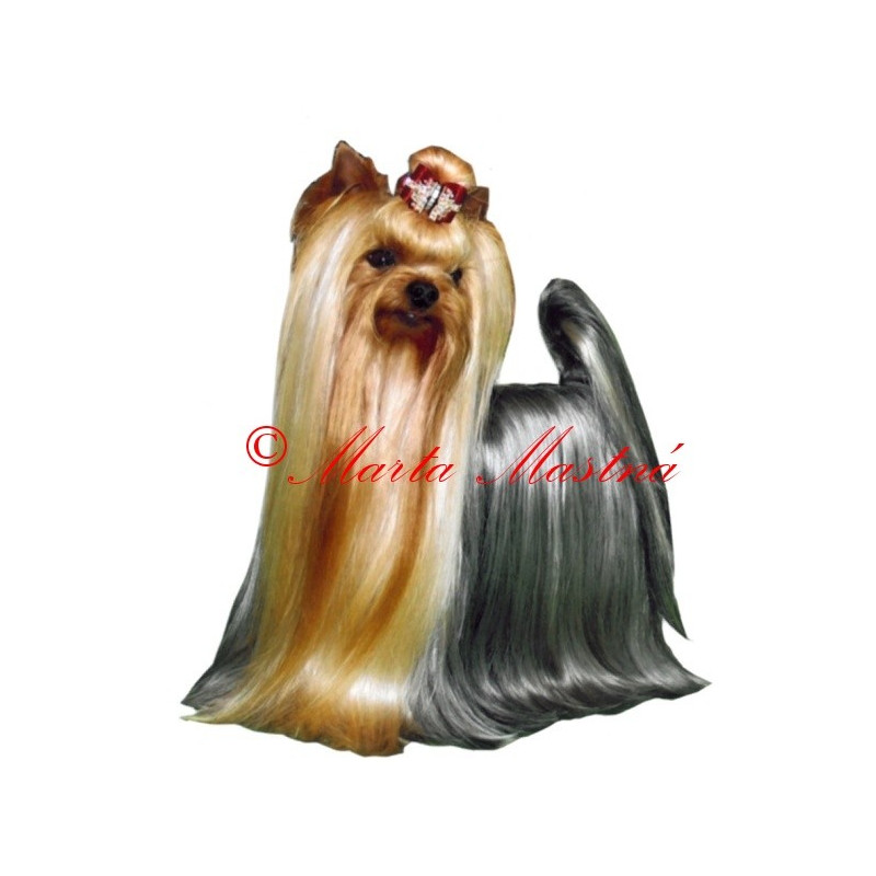 Samolepka jorkšír teriér