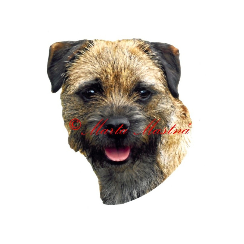 Samolepka border teriér