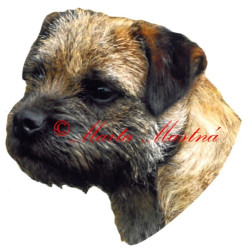 Samolepka border teriér