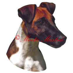 Samolepka foxteriér