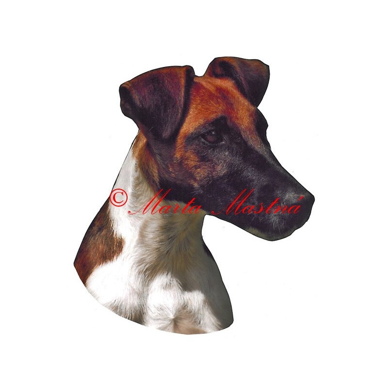 Samolepka foxteriér