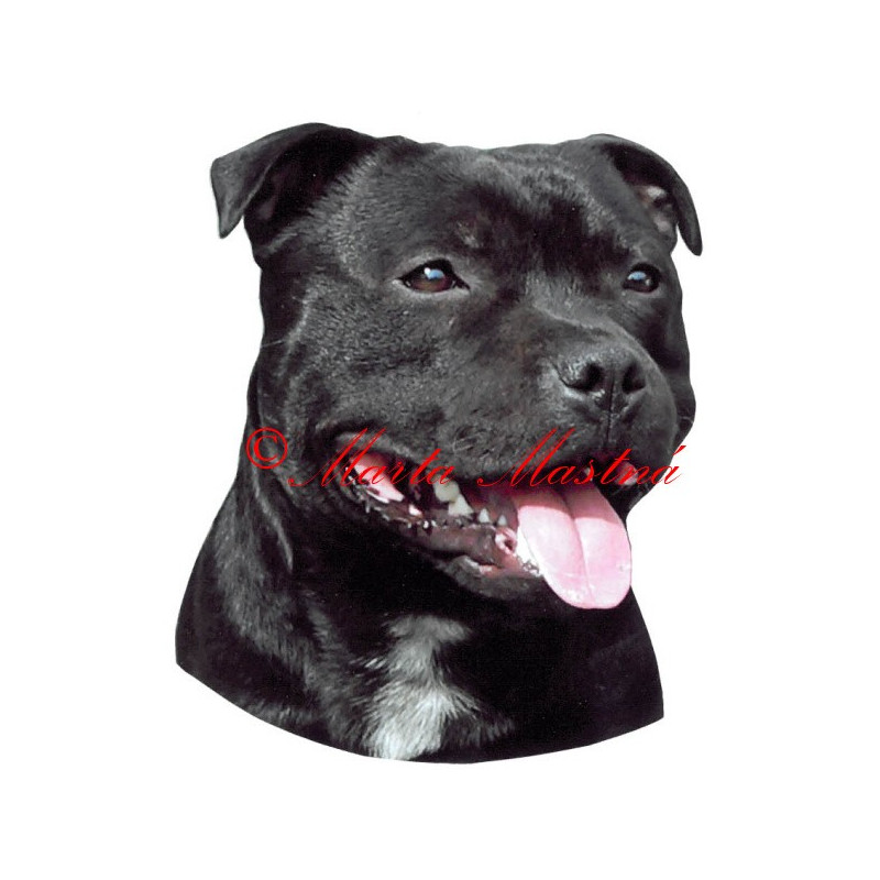 Samolepka stafordšírský bulteriér