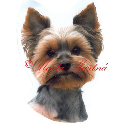 Samolepka jorkšír teriér