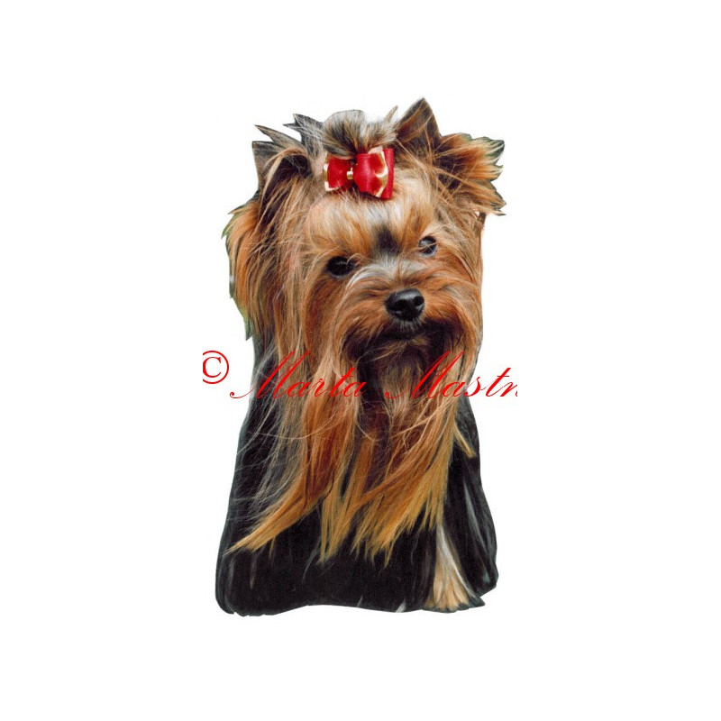 Samolepka jorkšír teriér