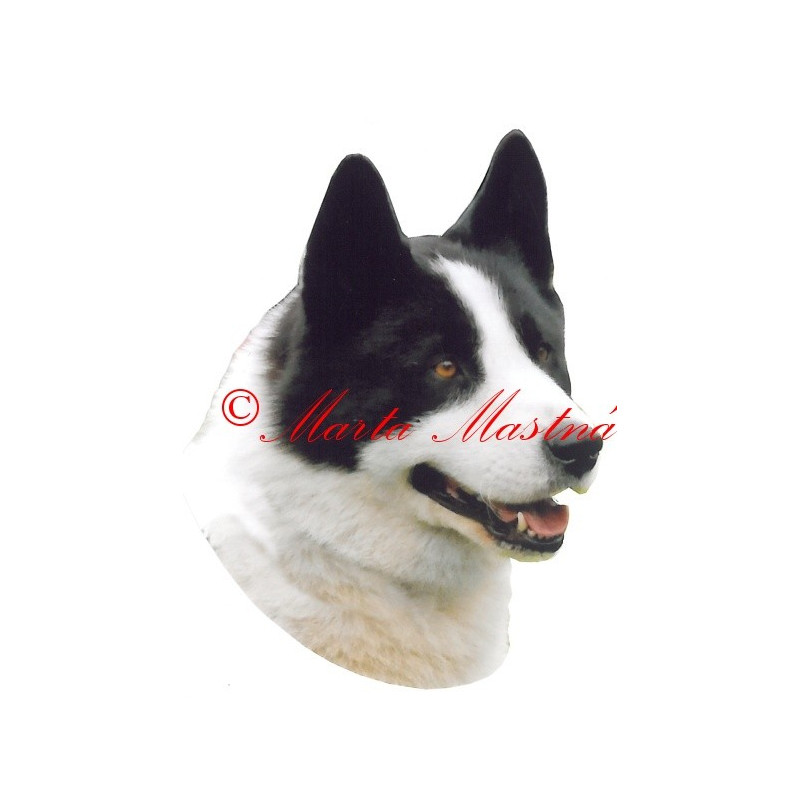 Samolepka karelský medvědí pes