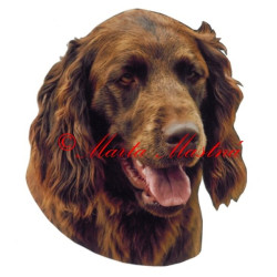 Samolepka německý dlouhosrstý ohař