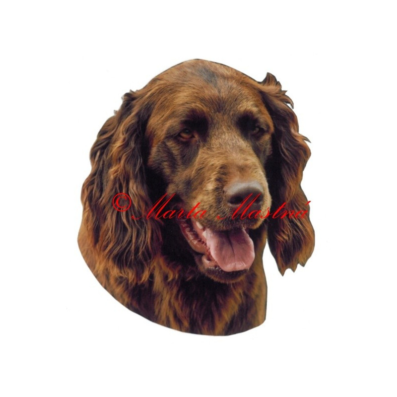 Samolepka německý dlouhosrstý ohař