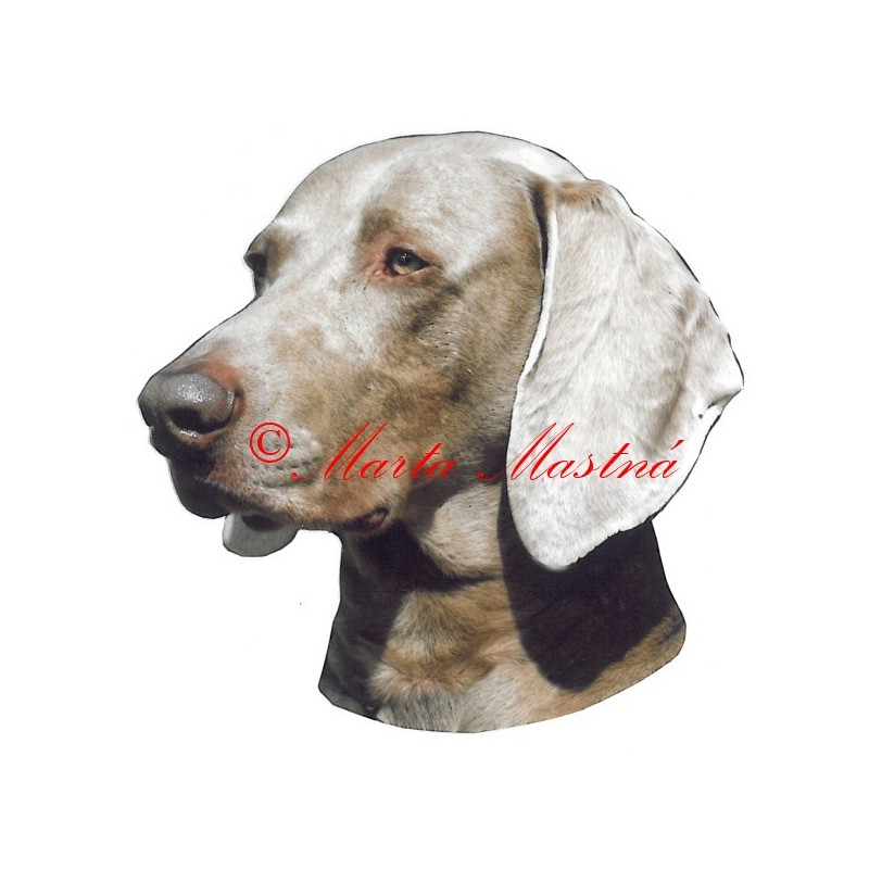 Samolepka výmarský ohař