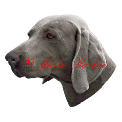 Samolepka výmarský ohař