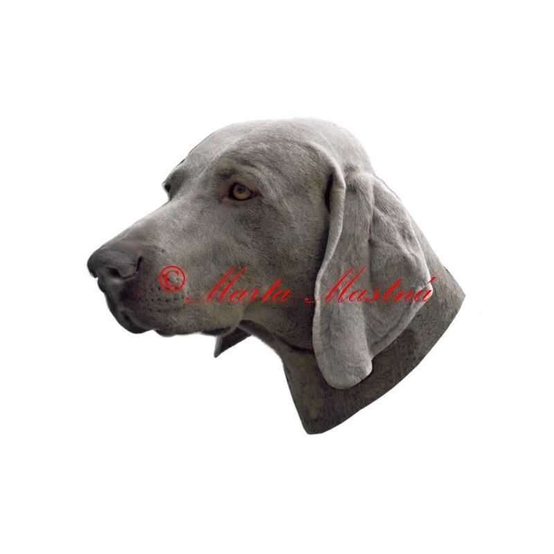 Samolepka výmarský ohař