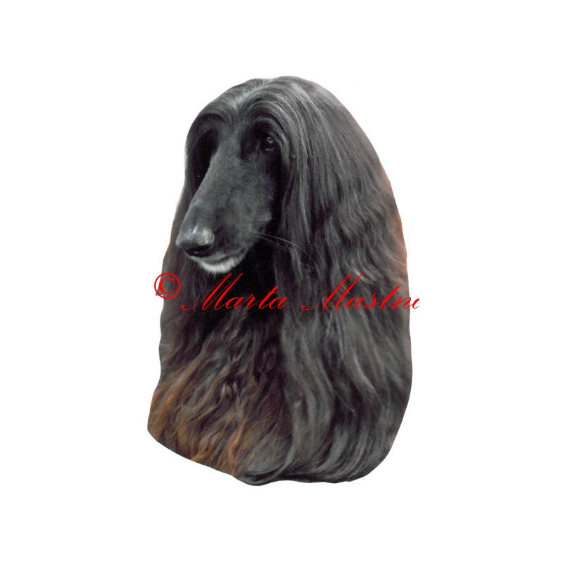 Samolepka afghánský chrt