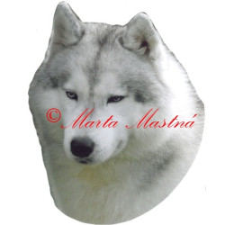 Samolepka sibiřský husky