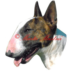 Samolepka bulteriér