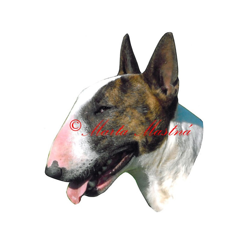 Samolepka bulteriér