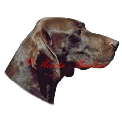 Samolepka německý krátkosrstý ohař