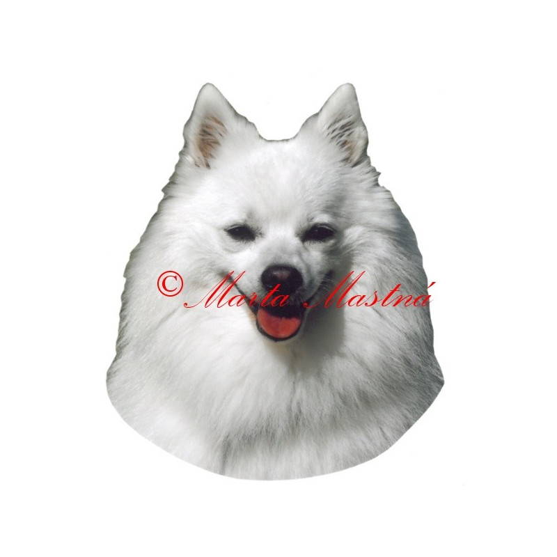 Samolepka japonský špic