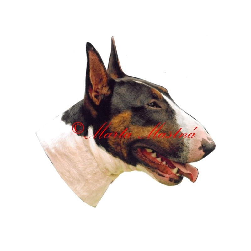 Samolepka bulteriér