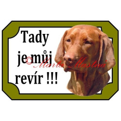 Tabulka maďarský ohař