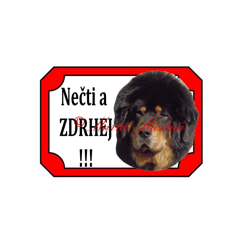 Tabulka tibetská doga
