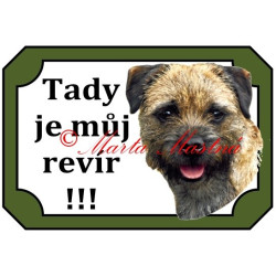 Tabulka border teriér