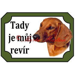 Tabulka jezevčík hladkosrstý