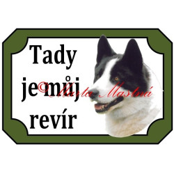 Tabulka karelský medvědí pes