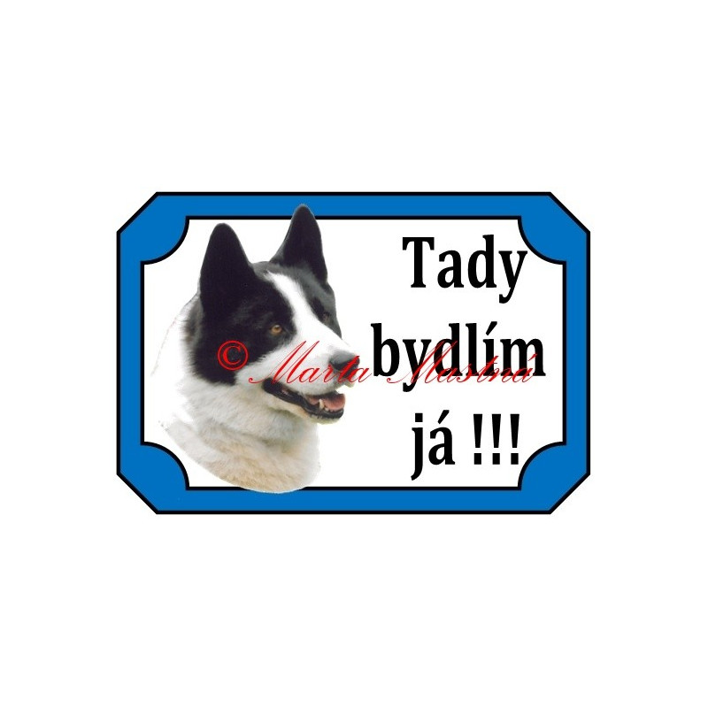 Tabulka karelský medvědí pes