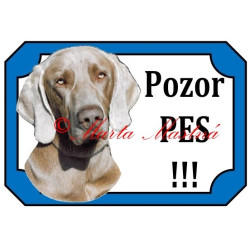 Tabulka výmarský ohař