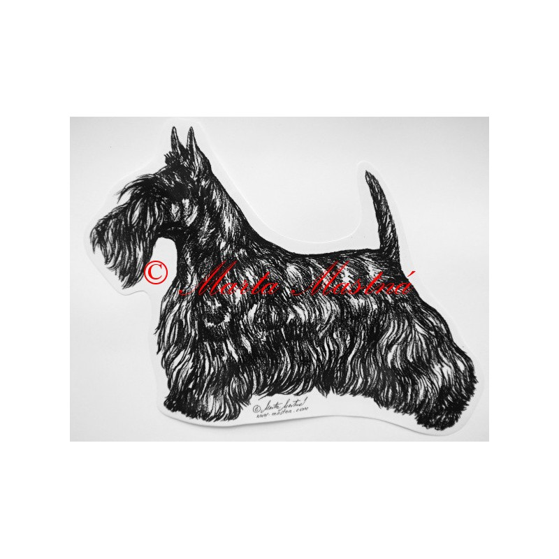 Samolepka skotský teriér - samolepky psi