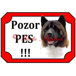 Tabulka americká akita