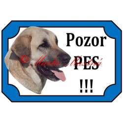 Tabulka anatolský pastevecký pes, kangal