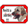 Tabulka anatolský pastevecký pes, kangal