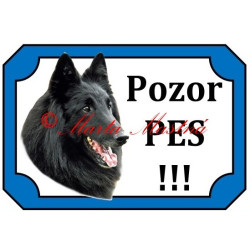 Tabulka belgický ovčák groenendal