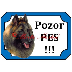 Tabulka belgický ovčák tervueren