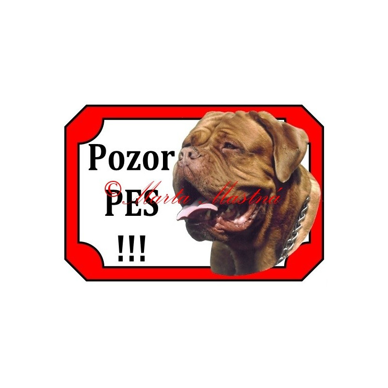 Tabulka bordeauxská doga