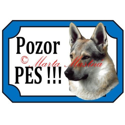 Tabulka československý vlčák