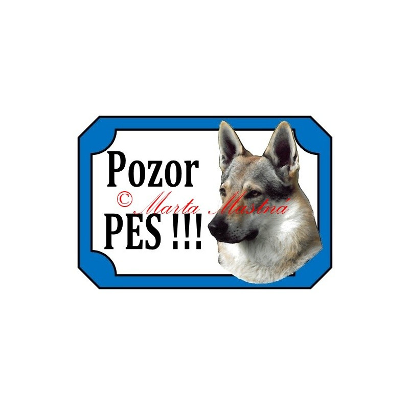 Tabulka československý vlčák